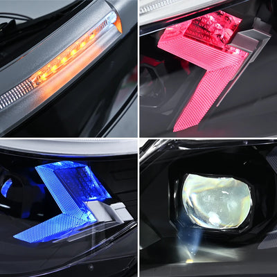 Phares LED BMW Série 5 E60 E61 2005-2010 - vue arrière - Becquet Voiture