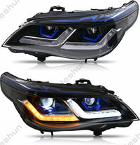 Phares LED BMW Série 5 E60 E61 M5 DRL 2003-2010 - détail du montage - Becquet Voiture