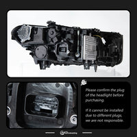 LED-Scheinwerfer BMW 5er G30 2018–2023 - Dreiviertelansicht - Becquet Voiture