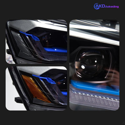 Phares LED BMW X3 F25 2010-2013 - installé sur véhicule - Becquet Voiture