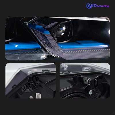 Phares LED BMW X3 F25 2010-2013 - packshot studio - Becquet Voiture