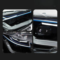 LED-Scheinwerfer BMW X3 F25 X4 F26 2014-2017 - am Fahrzeug montiert - Becquet Voiture