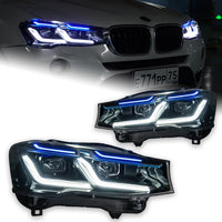 LED-Scheinwerfer BMW X3 F25 X4 F26 2014-2017 - Vorderansicht - Becquet Voiture