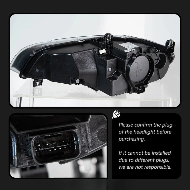 Phares LED BMW X5 E70 2007-2013 - vue de trois-quarts - Becquet Voiture