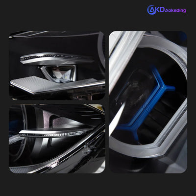 Phares LED BMW X5 F15 2014-2018 - installé sur véhicule - Becquet Voiture