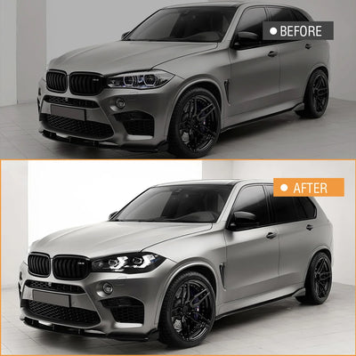 Phares LED BMW X5 F15 2014-2018 (Lentille Projecteur) - vue arrière - Becquet Voiture