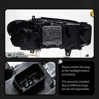 LED-Scheinwerfer BMW X5 F15 2014–2018 - Dreiviertelansicht - Becquet Voiture