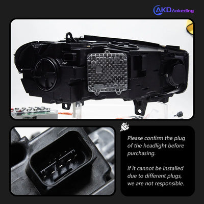Phares LED BMW X5 F15 2014-2018 - vue de trois-quarts - Becquet Voiture