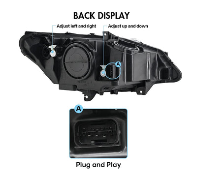 Phares LED BMW Z4 E89 2009-2016 Animation Démarrage Séquentiel - installé sur véhicule - Becquet Voiture