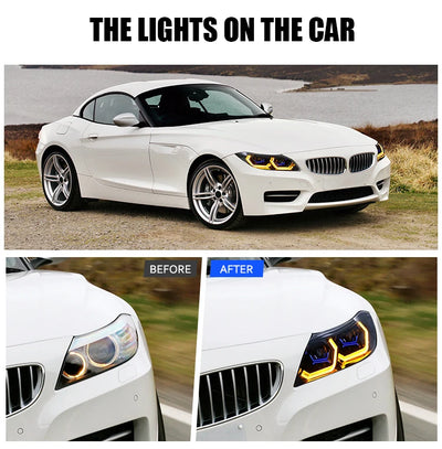 Phares LED BMW Z4 E89 2009-2016 Animation Démarrage Séquentiel - vue arrière - Becquet Voiture