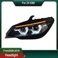 Phares LED BMW Z4 E89 2009-2016 - installé sur véhicule - Becquet Voiture