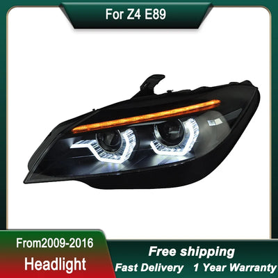 Phares LED BMW Z4 E89 2009-2016 - installé sur véhicule - Becquet Voiture