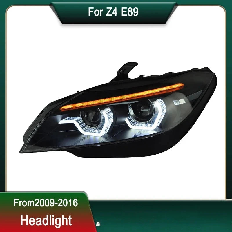 Phares LED BMW Z4 E89 2009-2016 - installé sur véhicule - Becquet Voiture