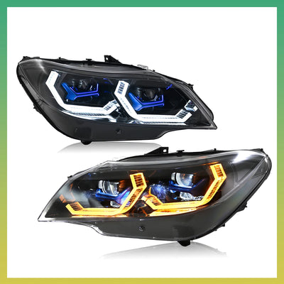 Phares LED BMW Z4 E89 2009-2016 (réf. 2) - détail du montage - Becquet Voiture