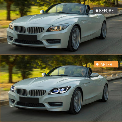 Phares LED BMW Z4 E89 2009-2016 (réf. 2) - vue arrière - Becquet Voiture