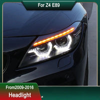 Phares LED BMW Z4 E89 2009-2016 - vue de face - Becquet Voiture