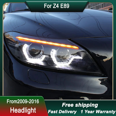 Phares LED BMW Z4 E89 2009-2016 - vue de profil - Becquet Voiture