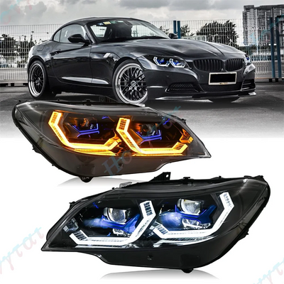 Phares LED BMW Z4 E89 Convertible DRL Clignotants - détail du montage - Becquet Voiture