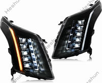 Phares LED Cadillac SRX 2010-2016 - détail du montage - Becquet Voiture