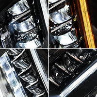 Phares LED Cadillac SRX 2010-2016 - installé sur véhicule - Becquet Voiture