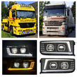 Phares LED Camion Mercedes Actros Axor 24V