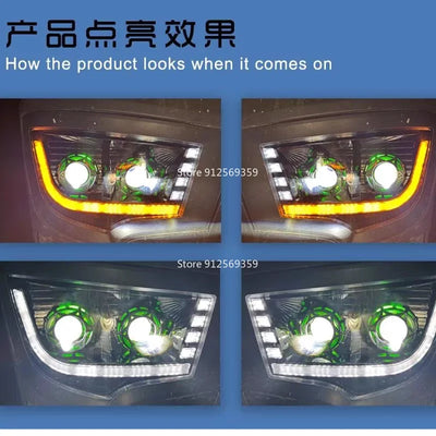 Phares LED Camion Mercedes AROCS 4143 3343 - vue de trois-quarts - Becquet Voiture