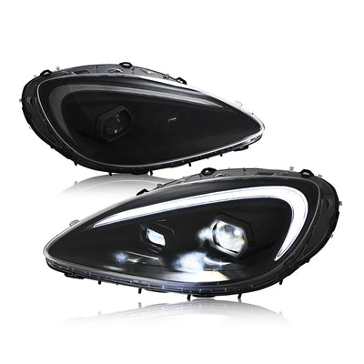 Phares LED Chevrolet Corvette C6 2005-2013 - détail du montage - Becquet Voiture