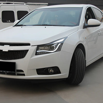 Phares LED Chevrolet Cruze 2009-2014 Projecteur Tuning - packshot studio - Becquet Voiture