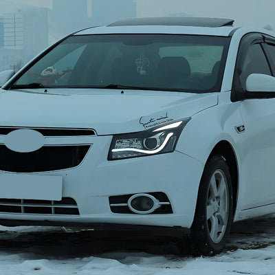 Phares LED Chevrolet Cruze 2009-2014 Projecteur Tuning - vue arrière - Becquet Voiture