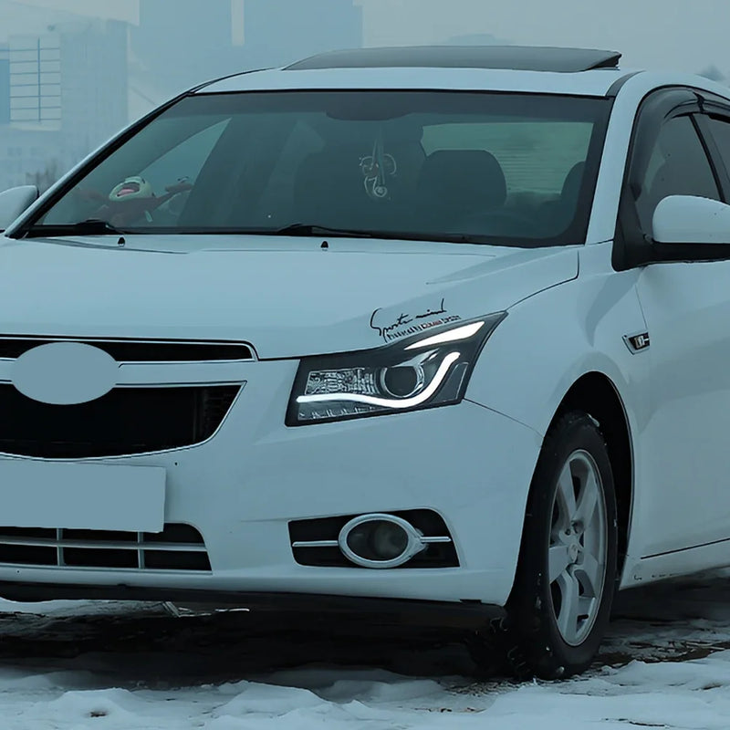 Phares LED Chevrolet Cruze 2009-2014 Projecteur Tuning - vue arrière - Becquet Voiture