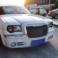 Phares LED Chrysler 300C Lentille Projecteur - installé sur véhicule - Becquet Voiture