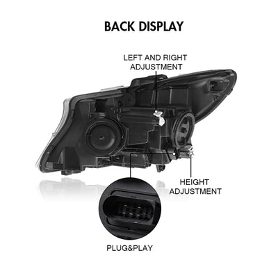 Phares LED DRL Mercedes Vito W447 2017-2022 - packshot studio - Becquet Voiture