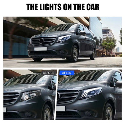 Phares LED DRL Mercedes Vito W447 2017-2022 - vue arrière - Becquet Voiture