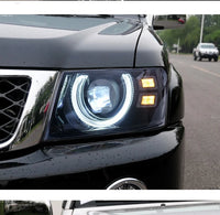 Phares LED DRL Nissan Patrol Y61 2005-2022 - packshot studio - Becquet Voiture