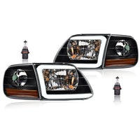 Phares LED Ford F-150 Expedition 1997-2002 - installé sur véhicule - Becquet Voiture