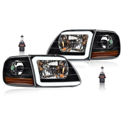 Phares LED Ford F-150 Expedition 1997-2002 - installé sur véhicule - Becquet Voiture