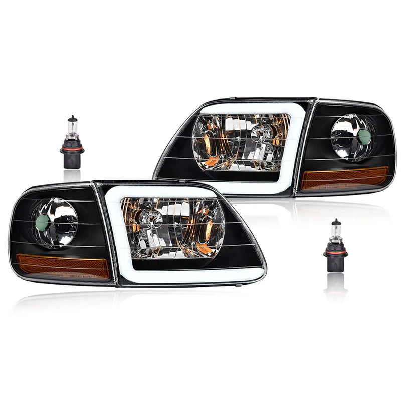 Phares LED Ford F-150 Expedition 1997-2002 - installé sur véhicule - Becquet Voiture