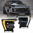 Phares LED Ford F150 2021-2024 RGB DRL Paire