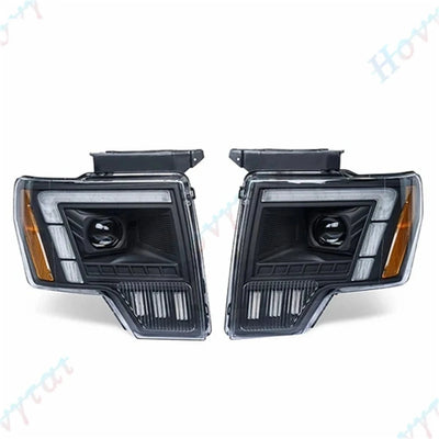 Phares LED Ford F150 Raptor XL XLT STX SVT 2009-2014 - détail du montage - Becquet Voiture