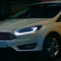 Phares LED Ford Focus 2015-2018 - installé sur véhicule - Becquet Voiture
