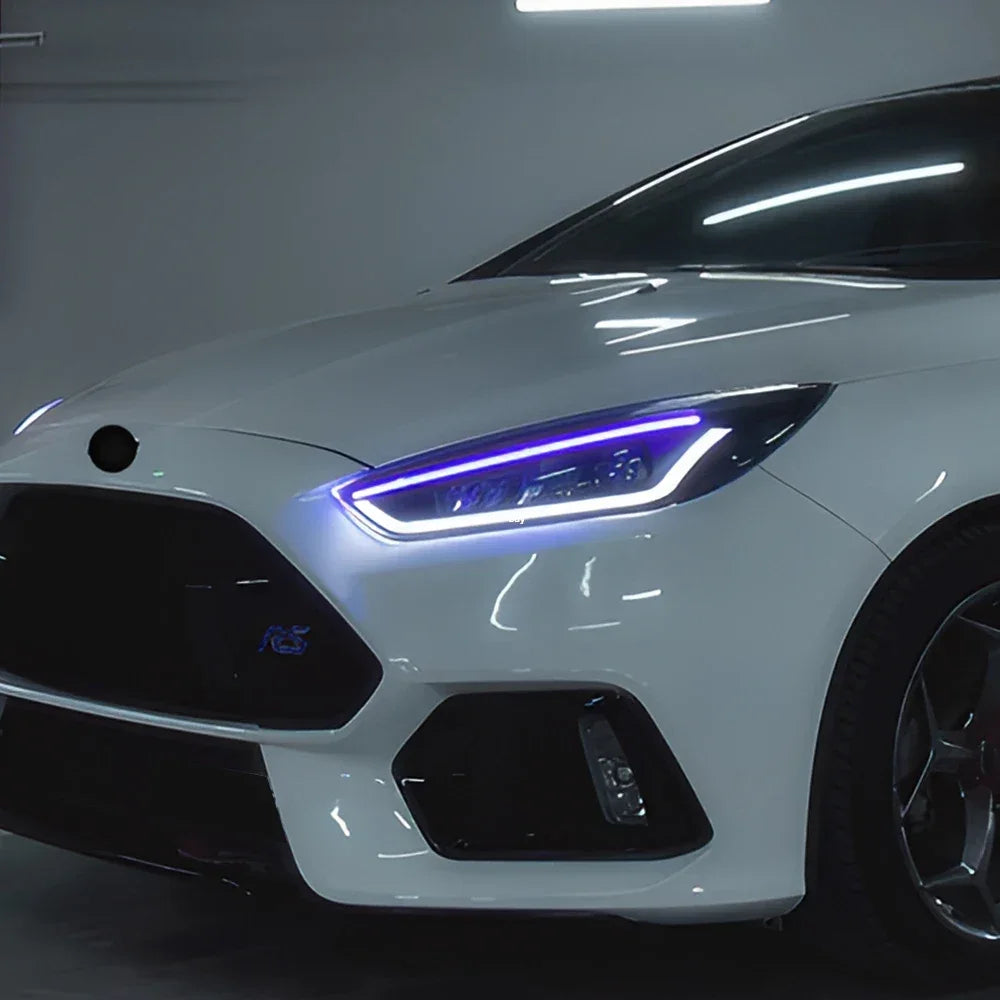 Phares LED Ford Focus 2015-2018 - vue de face - Becquet Voiture