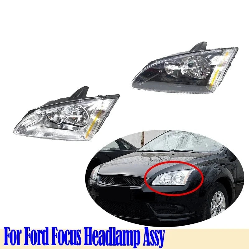Phares LED Ford Focus MK2 2005-2008 - vue de face - Becquet Voiture