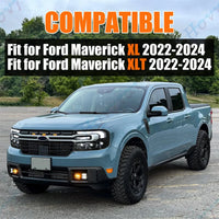 Phares LED Ford Maverick 2022-2024 DRL Clignotant - vue de trois-quarts - Becquet Voiture