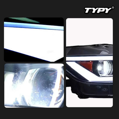Phares LED Ford Mustang 2015-2017 - installé sur véhicule - Becquet Voiture