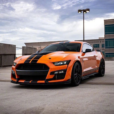 Phares LED Ford Mustang 2015-2022 - installé sur véhicule - Becquet Voiture