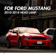 Phares LED Ford Mustang GT Shelby 2009-2014 DRL Clignotant