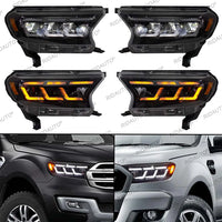 Phares LED Ford Ranger T7 T8 2015-2021 - packshot studio - Becquet Voiture