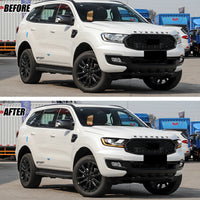 Phares LED Ford Ranger T7 T8 2015-2021 (réf. 2) - vue de trois-quarts - Becquet Voiture
