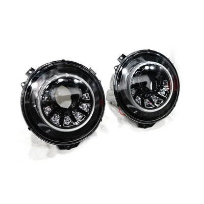 Phares LED Fumés Mercedes-Benz Classe G W463 - packshot studio - Becquet Voiture