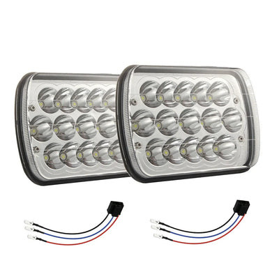 Phares LED H6054 Ford Bronco E-150 E-250 E-350 - vue de profil - Becquet Voiture